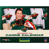 2026 Minnesota Wild Canine Calendar